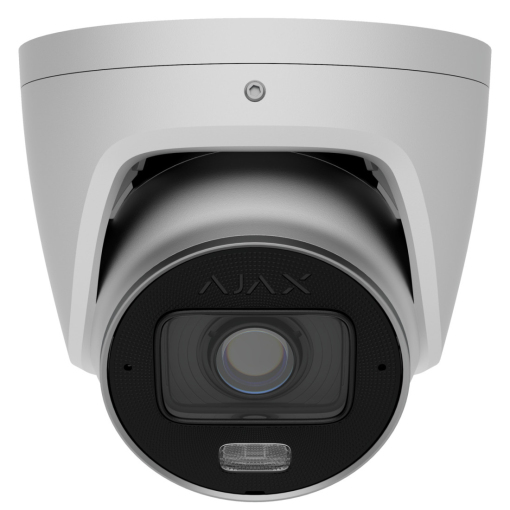 TurretCam HLVF (5 Mp)-W - Caméra IP 2,8–12 mm, éclairage hybride, True WDR, microphone, PoE